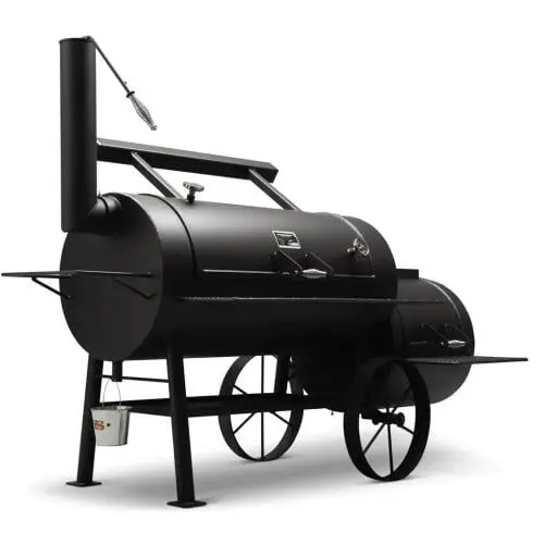 Yoder Smokers 24-Inch Kingman Offset Smoker – Handcrafted Steel Build 1