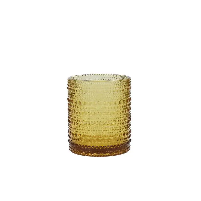 Zwiesel Fortessa Jupiter Amber Double Old Fashioned Glass (10 Oz) 1
