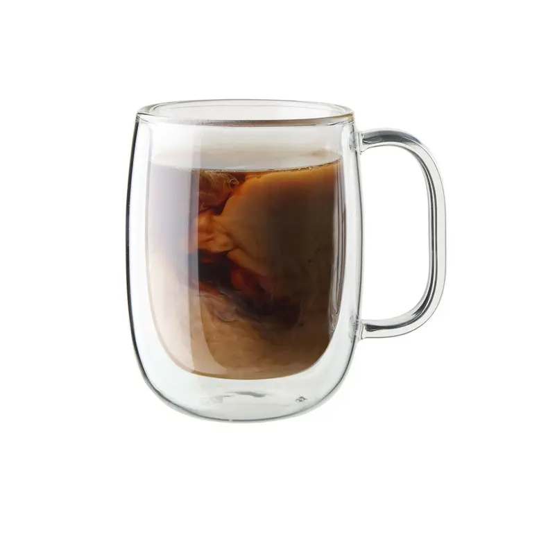 Zwilling Double-Wall Glass Latte Cup – Insulated Borosilicate Glass 1