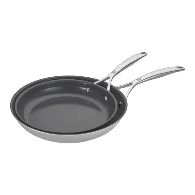 Zwilling Energy Plus 2-Piece Ceramic Nonstick Frying Pan Set (Ceraforce Xtreme) 1