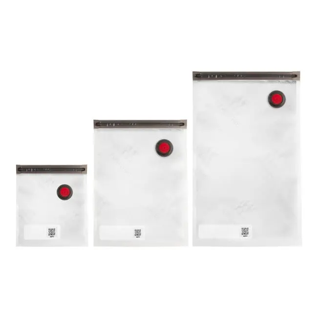 Zwilling Fresh & Save Vacuum Seal Bag Set – 20-Piece Plastic Variety Pack (S/M/L) 1