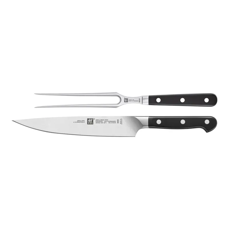 Zwilling Pro Carving Knife And Fork Set – 2-Piece Serving Essentials 1